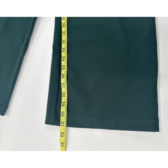 Maeve Anthropologie Dress Pants Trousers Womens 12T Green Belted Wide Leg Ponte - Picture 10 of 12